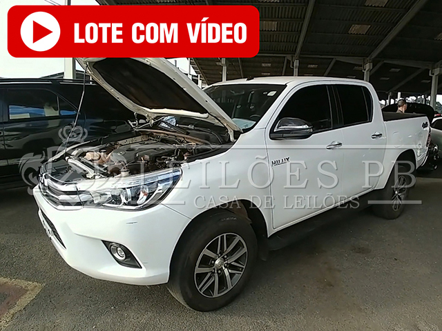 LOTE 011 - Toyota Hilux 2.8 TDI CD SRX 50th 4x4 (Aut) 2019