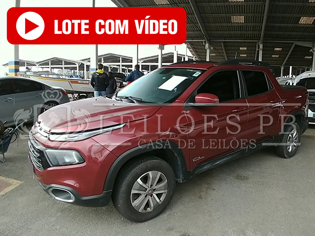 LOTE 012 - Fiat Toro Freedom 1.8 AT6 4x2 (Flex) 2018