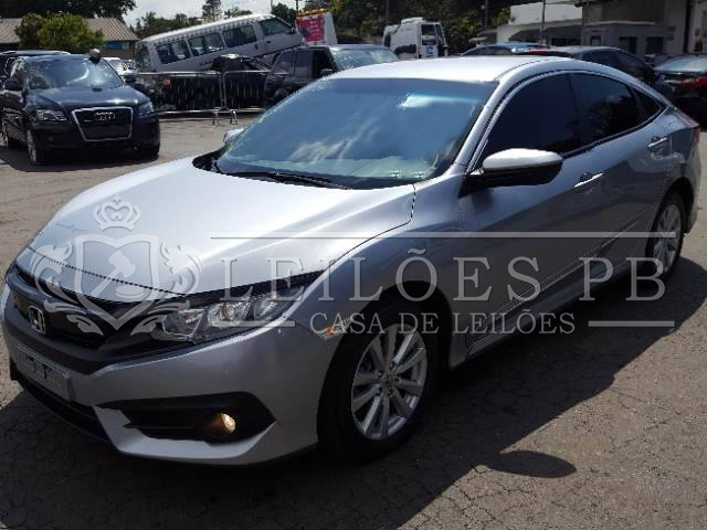 LOTE 025 - Honda Civic EXL 2.0 i-VTEC CVT 2017