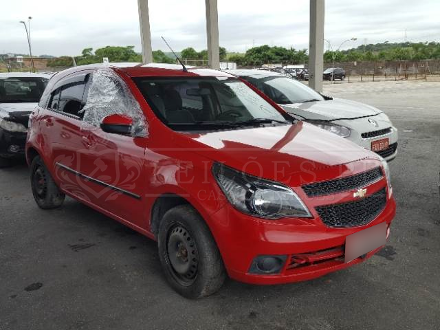 LOTE 001 - CHEVROLET AGILE LT 1.4 ECONO.FLEX 2013