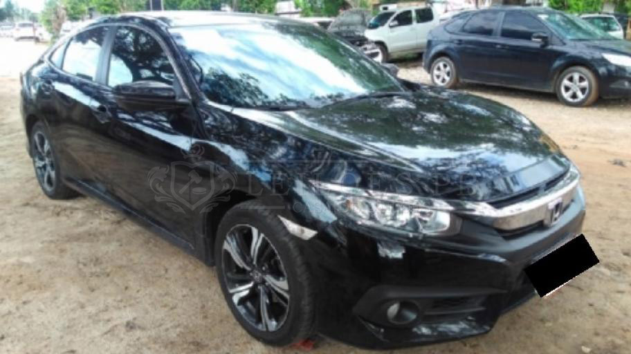 LOTE 016 - HONDA CIVIC EXL CVT 2.0 16V FLEX 16-17