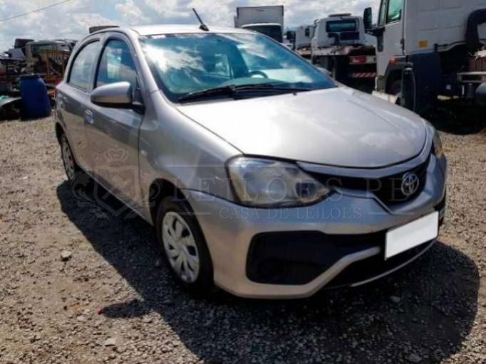 LOTE 015 - TOYOTA ETIOS X 1.3 16V DUAL VVT FLEX 2018