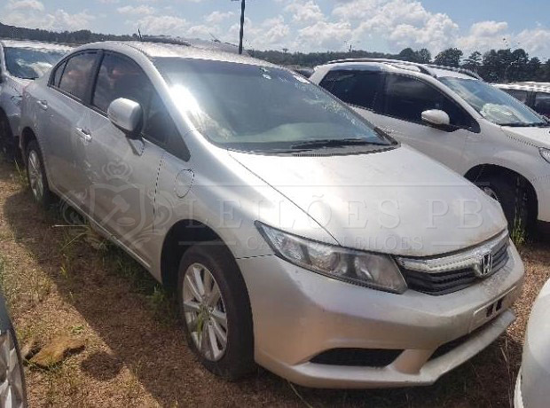 LOTE 033 - HONDA CIVIC LXL 1.8 16V  2012