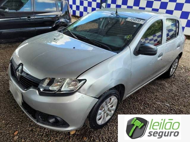 LOTE 009  RENAULT/SANDERO AUTENTIQUE 1.0 16V HI-POWER 2016