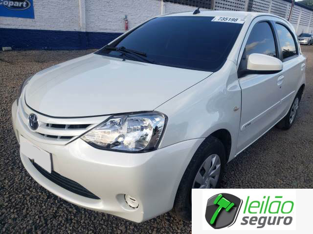 LOTE 012 TOYOTA/ETIOS XS AT 1.5 16V DUAL VVT-I 2017