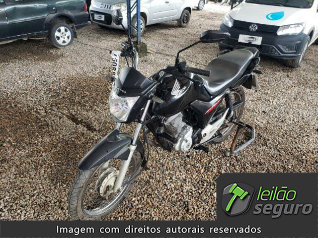 LOTE 025 - HONDA CG 160 START 2018